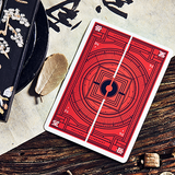 Mountain Wang Yue Red Playing Cards