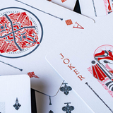 Infinitum Ghost White Playing Cards