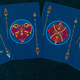 Infinitum Royal Blue Playing Cards