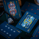 Infinitum Royal Blue Playing Cards