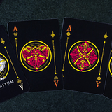 Infinitum Midnight Black Playing Cards