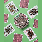 Lepidopterist Pink Playing Cards