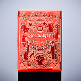 Solidarity Loving Red Playing Cards