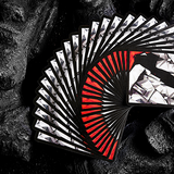 Moai Red Playing Cards