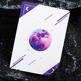 Moon Purple Playing Cards