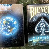 Bicycle Starlight Earth Glow Playing Cards