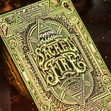 Sacred Fire Emerald Flare Playing Cards
