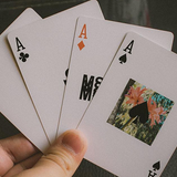 MSPRNT FLWR Playing Cards