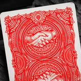 Deal with the Devil Scarlet Red Playing Cards