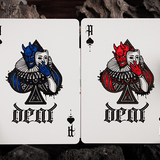 Deal with the Devil Scarlet Red Playing Cards