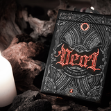 Deal with the Devil Scarlet Red Playing Cards
