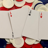 Bicycle Index Only Red Playing Cards