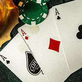 Cohorts Green (Marked) Playing Cards