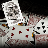 Pioneers Red (Marked) Playing Cards