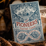 Pioneers Blue (Marked) Playing Cards