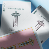 Gemini Safari Casino Pink Playing Cards