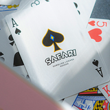 Gemini Safari Casino Pink Playing Cards