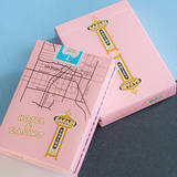 Gemini Safari Casino Pink Playing Cards
