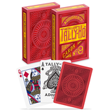 Tally-Ho MetalLuxe Circle Back Red Playing Cards