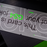 Grid Typographic v4 Playing Cards