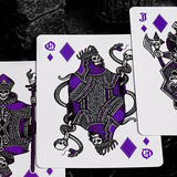 Inferno Violet Vengeance Playing Cards