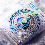 Falcon Ice Foil Throwing Playing Cards