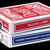 Orbit Tally-Ho Circle Back Red Playing Cards