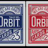 Orbit Tally-Ho Circle Back Red Playing Cards