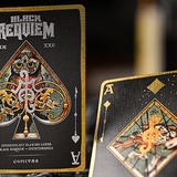 Black Requiem Playing Cards