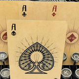 Bicycle Turn of the Century Electricity Playing Cards