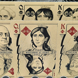 Bicycle Turn of the Century Electricity Playing Cards