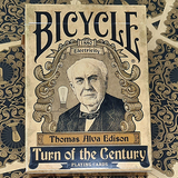 Bicycle Turn of the Century Electricity Playing Cards