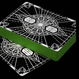 Chris Cards Gilded Green Playing Cards