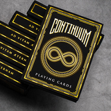 Continuum Black Playing Cards