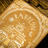 Babylon Cerulean Golden Wonders Foiled Edition Playing Cards