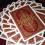 Oath Burgundy Playing Cards