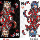 Zodiakai Ruby Playing Cards