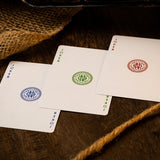 NOC Luxury Ruby Foil (Marked) Playing Cards