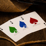 NOC Luxury Ruby Foil (Marked) Playing Cards