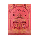 Babylon Ruby Red Playing Cards