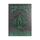 Bicycle Rider Back Luxe Emerald Playing Cards