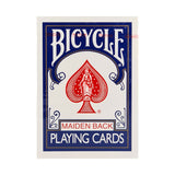 Bicycle Maiden Back Blue Playing Cards