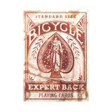 Bicycle Distressed Expert Back Red Playing Cards