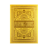 DKNG Gold Wheels Playing Cards