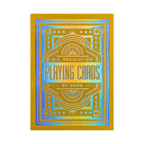 DKNG Rainbow Wheels Yellow Playing Cards