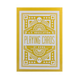 DKNG Yellow Wheels Playing Cards