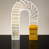 DKNG Gold Wheels Playing Cards