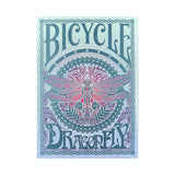 Bicycle Dragonfly Gilded Edition Teal Playing Cards