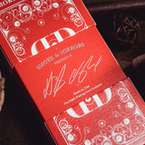 Smoke and Mirrors v8 Red Set Playing Cards (2 Decks)