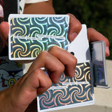 Fontaine Holographic Spiral Playing Cards